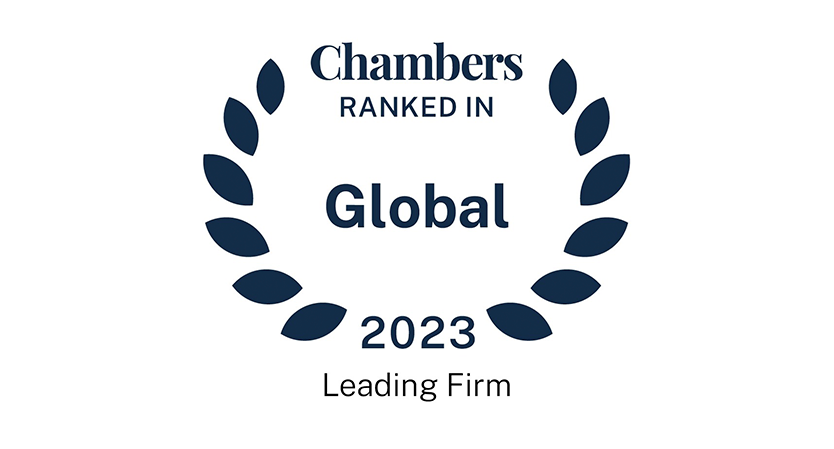 Chambers and Partners anuncia su ranking Global 2023. Conoce los resultados de nuestra firma